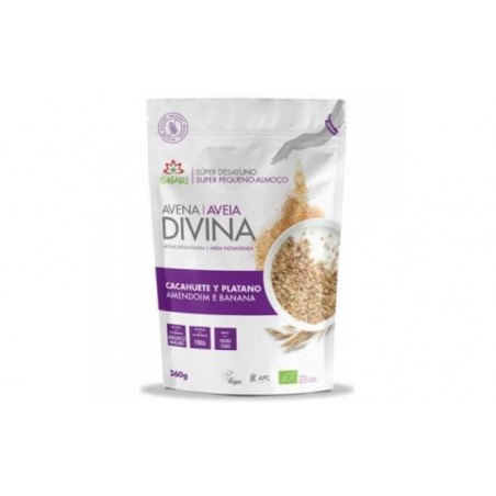 Comprar avena divina cacahuete-platano 360gr. bio al mejor precio en Farmacia4Estaciones, tu farmacia online Comprar avena divina cacahuete-platano 360gr. bio