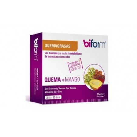 Comprar biform quema mango 30cap.