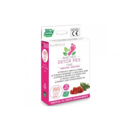 Comprar parches detox pies rosa 10ud.