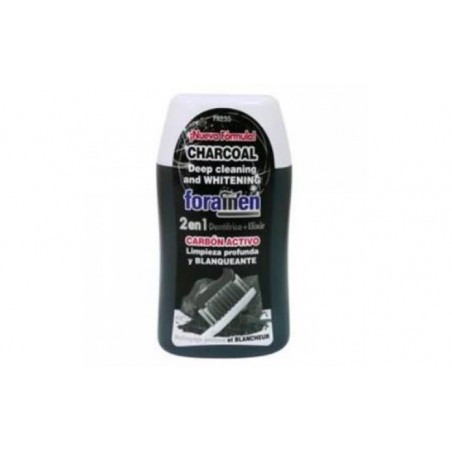 Comprar crema dental charcoal carbon activo 2en1 100ml.