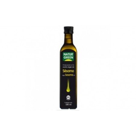 Comprar ACEITE DE SESAMO 1ª pression frio 500ml BIO al mejor precio en Farmacia4Estaciones, tu farmacia online Comprar ACEITE DE SESAMO 1ª pression frio 500ml BIO