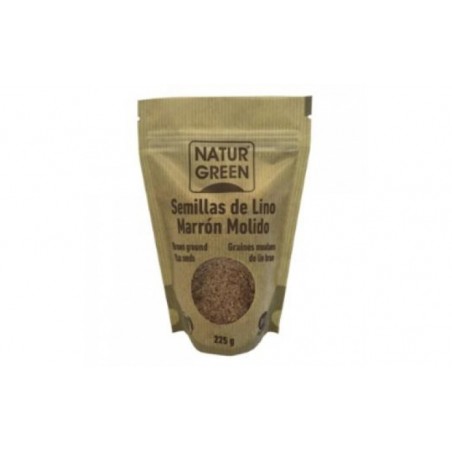 Comprar lino marron molido 225gr. bio