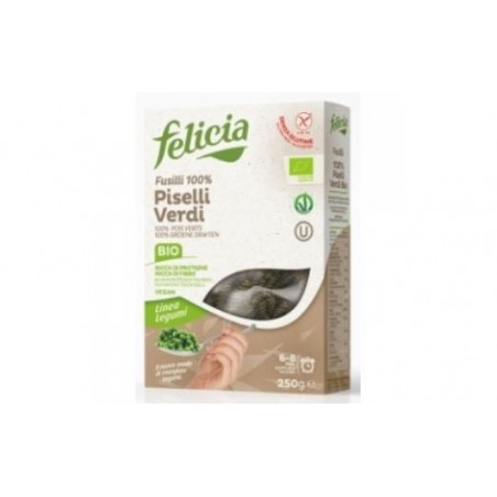 Comprar fusilli de guisantes 250gr.