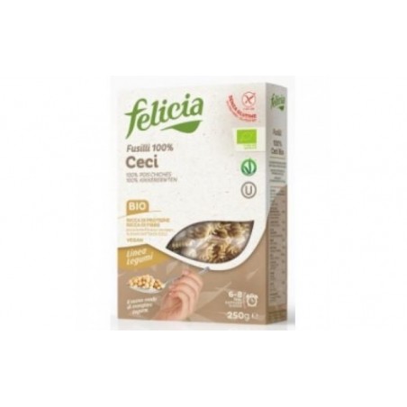 Comprar fusilli de garbanzo 250gr.