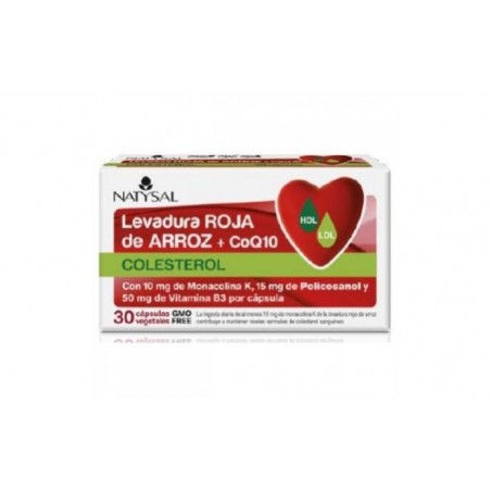 Comprar levadura roja de arroz co q10 30cap.