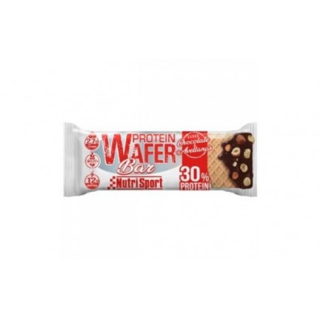Comprar protein wafer barritas chocolate con avellana 15ud.