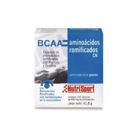 Comprar bcaa aminoacidos ramificados 500mg. 100cap.