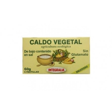 Comprar CALDO VEGETAL ECO bajo en sal 6pastillas