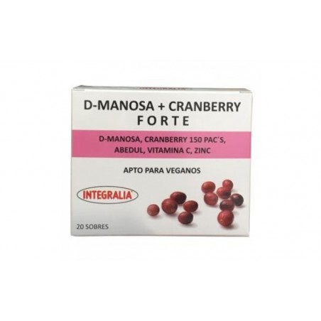 Comprar d-manosa cranberry plus 20sbrs.