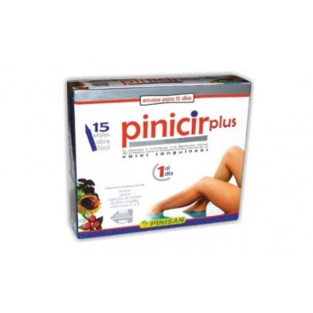 Comprar pinicir plus 15viales. al mejor precio en Farmacia4Estaciones, tu farmacia online Comprar pinicir plus 15viales.