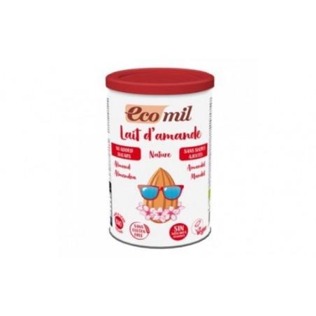 Comprar ecomil leche de almendra nature bio 400gr.