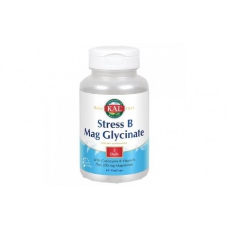 Comprar stres b mag glycinate 60cap.veg.