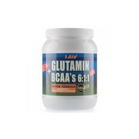 Comprar glutamin bcaa sabor limon 500gr.