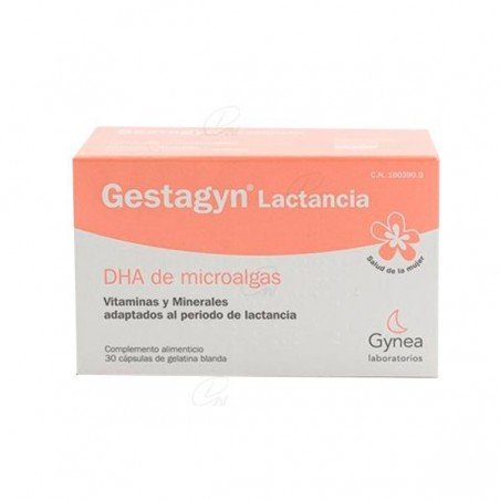 Comprar GESTAGYN LACTANCIA 30 CAPS al mejor precio en Farmacia4Estaciones, tu farmacia online Comprar GESTAGYN LACTANCIA 30 CAPS