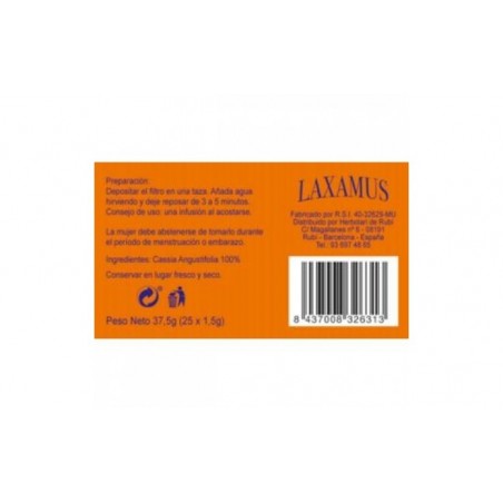 Comprar LAXAMUS infusion 25sbrs.