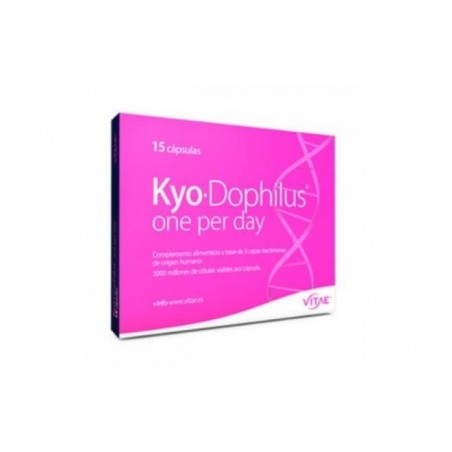 Comprar vitae kyo-dophilus one per day 15 caps.