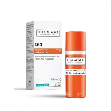 Comprar bella aurora protector solar antimanchas spf 50 50 ml