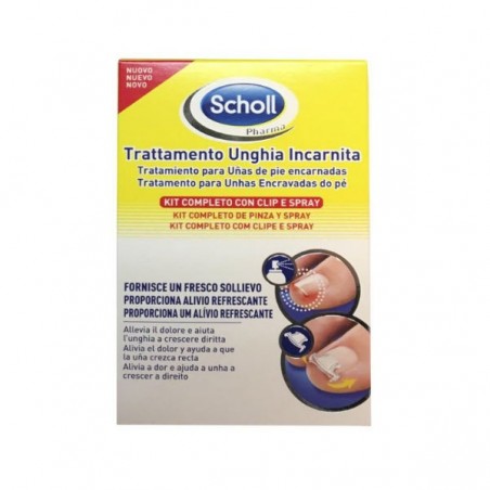 Comprar scholl kit de tratamiento de uñas encarnada