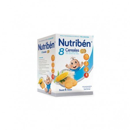 Comprar NUTRIBÉN 8 CEREALES GALLETAS MARÍA 600 G al mejor precio en Farmacia4Estaciones, tu farmacia online Comprar NUTRIBÉN 8 CEREALES GALLETAS MARÍA 600 G