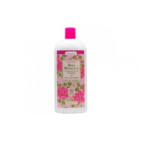 Comprar gel de baño rosa mosqueta 500ml. ecocert