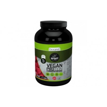 Comprar proteina vegetal sabor frambuesa sport 600gr.