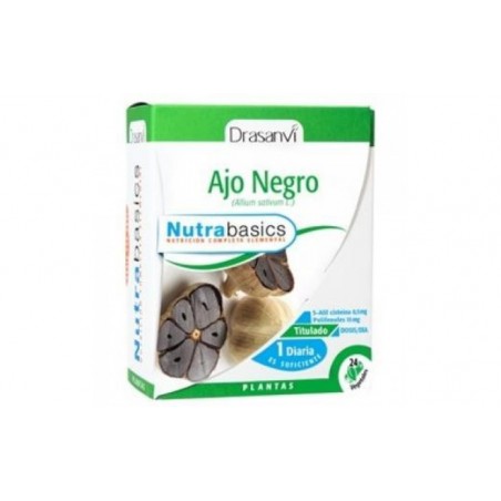 Comprar nutrabasics ajo negro 24cap.