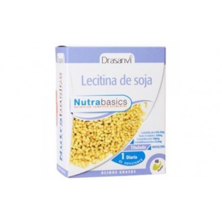 Comprar nutrabasics lecitina de soja 1200mg. 48perlas