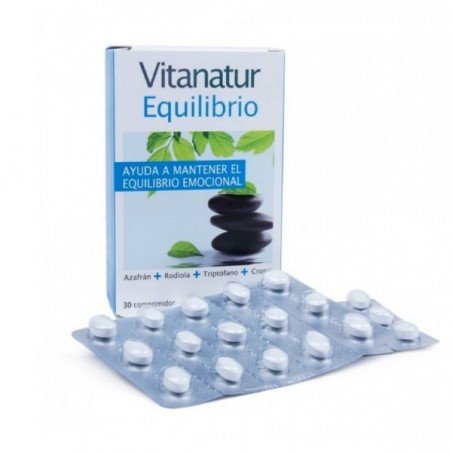 Comprar VITANATUR EQUILIBRIO 30 COMP al mejor precio en Farmacia4Estaciones, tu farmacia online Comprar VITANATUR EQUILIBRIO 30 COMP