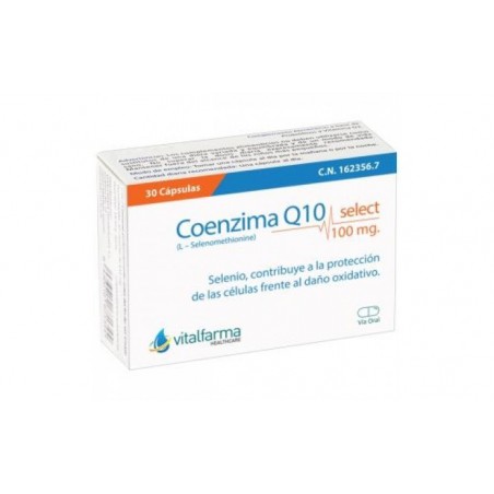 Comprar COENZIMA Q10 select 100mg. 30cap.