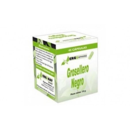 Comprar GROSELLERO NEGRO ergosphere 45cap. al mejor precio en Farmacia4Estaciones, tu farmacia online Comprar GROSELLERO NEGRO ergosphere 45cap.