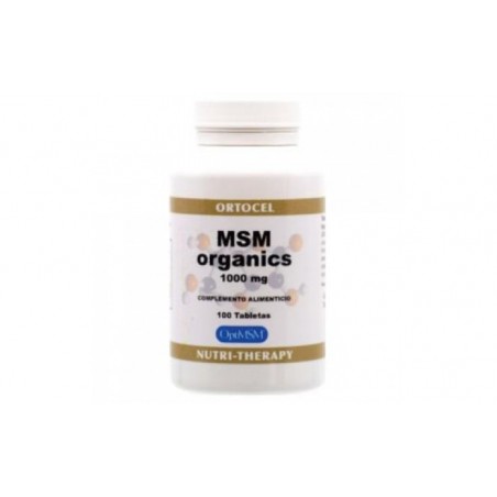 Comprar msm organics 1000mg. 100comp.