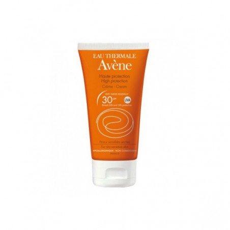 Comprar AVENE SPF 30 CREMA ALTA PROTECCIÓN 50 ML al mejor precio en Farmacia4Estaciones, tu farmacia online Comprar AVENE SPF 30 CREMA ALTA PROTECCIÓN 50 ML