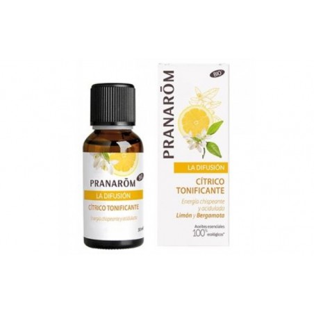 Comprar pranaróm aceite difusión cítrico tonificante bio 30 ml