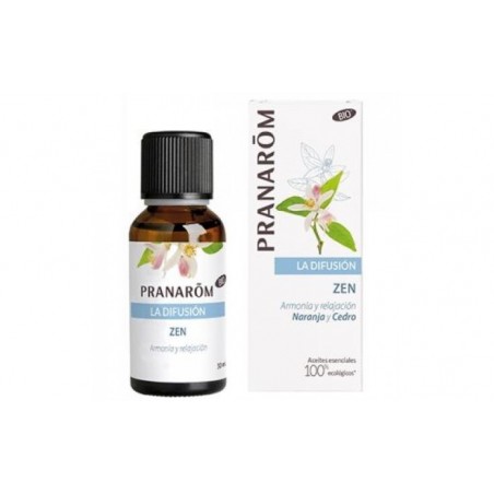 Comprar pranaróm aceite difusión zen bio 30 ml al mejor precio en Farmacia4Estaciones, tu farmacia online Comprar pranaróm aceite difusión zen bio 30 ml