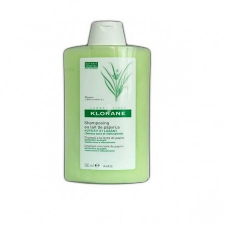 Comprar CHAMPÚ A LA LECHE DE PAPIRO KLORANE 400 ML al mejor precio en Farmacia4Estaciones, tu farmacia online Comprar CHAMPÚ A LA LECHE DE PAPIRO KLORANE 400 ML