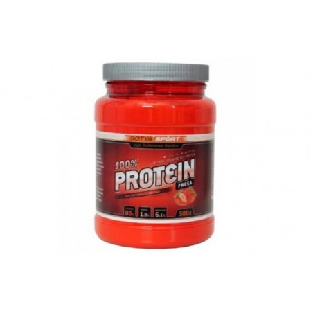 Comprar proteinas soja 100% fresa 500gr.