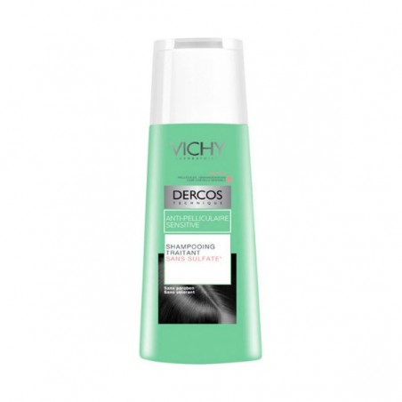 Comprar DERCOS CHAMPÚ ANTICASPA SENSIBLE 200 ML al mejor precio en Farmacia4Estaciones, tu farmacia online Comprar DERCOS CHAMPÚ ANTICASPA SENSIBLE 200 ML