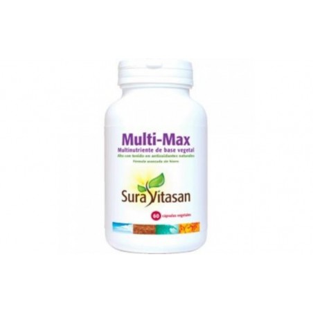 Comprar multi nutri max multinutriente base vegetal 60cap.