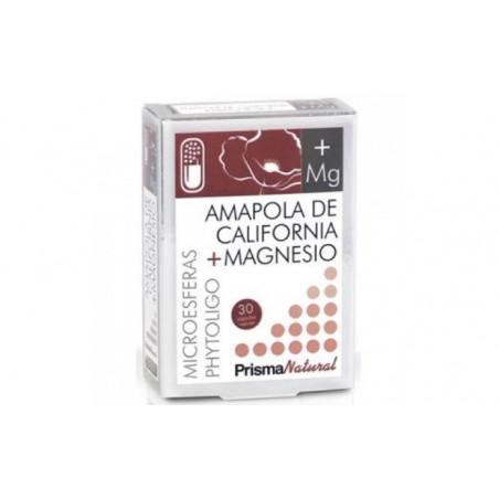 Comprar amapola de california magnesio microesferas 30cap.