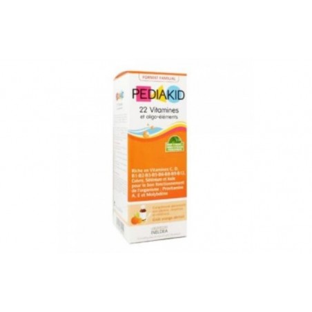 Comprar pediakid 22 vitaminas-oligoelementos jarabe 250ml.