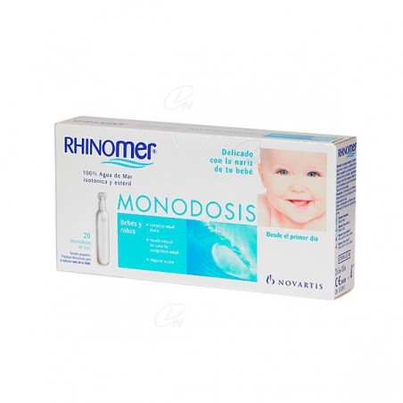 Comprar rhinomer monodosis 20 uds 5 ml