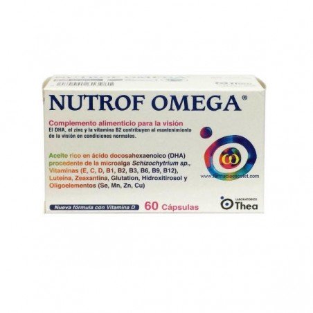 Comprar NUTROF OMEGA 60 CAPS al mejor precio en Farmacia4Estaciones, tu farmacia online Comprar NUTROF OMEGA 60 CAPS