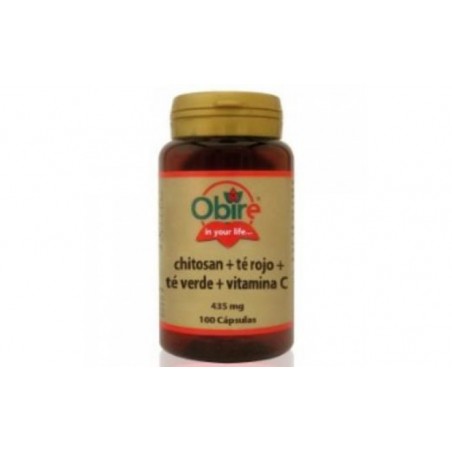 Comprar chitosan te rojo te verde vit. c 100cap. al mejor precio en Farmacia4Estaciones, tu farmacia online Comprar chitosan te rojo te verde vit. c 100cap.