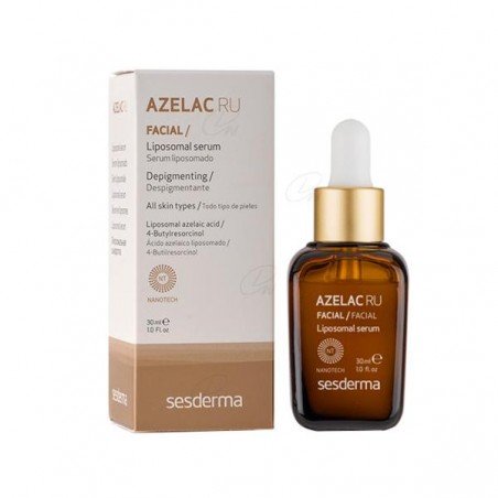 Comprar AZELAC RU SERUM LIPOSOMADO DESPIGMENTANTE 30 ML al mejor precio en Farmacia4Estaciones, tu farmacia online Comprar AZELAC RU SERUM LIPOSOMADO DESPIGMENTANTE 30 ML