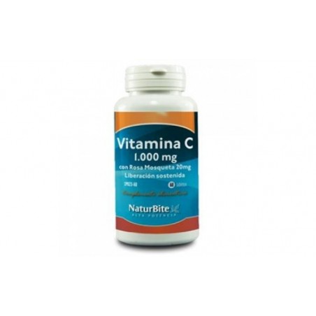 Comprar vitamina c 1000mg.con rosa mosqueta 20mg. 60comp.