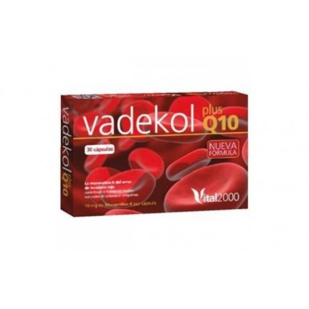 Comprar VADEKOL PLUS Q10 30cap. al mejor precio en Farmacia4Estaciones, tu farmacia online Comprar VADEKOL PLUS Q10 30cap.