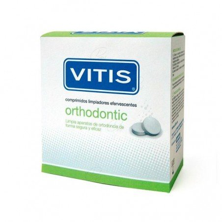 Comprar VITIS ORTHODONTIC COMP EFERVESCENTES 32 COMP al mejor precio en Farmacia4Estaciones, tu farmacia online Comprar VITIS ORTHODONTIC COMP EFERVESCENTES 32 COMP