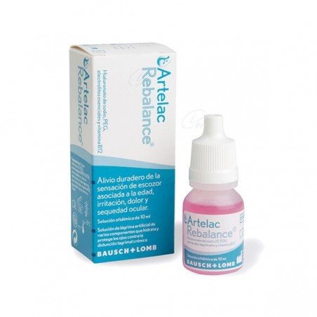 Comprar ARTELAC REBALANCE GOTAS OCULARES ESTÉRILES 10 ML al mejor precio en Farmacia4Estaciones, tu farmacia online Comprar ARTELAC REBALANCE GOTAS OCULARES ESTÉRILES 10 ML