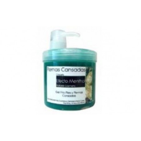 Comprar gel piernas cansadas efecto menthol 500ml.