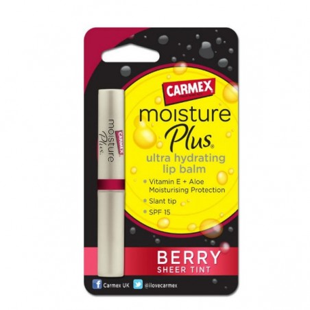 Comprar carmex moisture plus barra 2 g